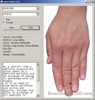 Acupuncture open point screenshot